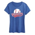 thumbnail image 1 of Instant Message - Baseball Grandma - Women's Short Sleeve Graphic T-Shirt, 1 of 6