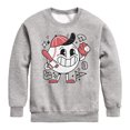 thumbnail image 1 of Instant Message - Baseball Mascot - Kids Crew Fleece, 1 of 6