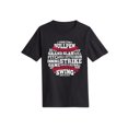 thumbnail image 1 of Instant Message - Baseball Phrases - Youth Short Sleeve Tee, 1 of 5