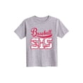thumbnail image 1 of Instant Message - Baseball Sis  - Toddler Short Sleeve Tee, 1 of 5
