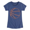 thumbnail image 1 of Instant Message - Basketball Fitted Short Sleeve Graphic T-Shirt, 1 of 6
