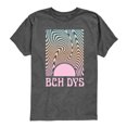 thumbnail image 1 of Instant Message - Bch Dys Abstract Sunset - Youth Boys Short Sleeve Graphic T-Shirt, 1 of 5