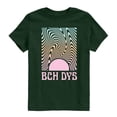 thumbnail image 1 of Instant Message - Bch Dys Abstract Sunset - Youth Boys Short Sleeve Graphic T-Shirt, 1 of 4