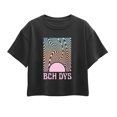 thumbnail image 1 of Instant Message - Bch Dys Abstract Sunset - Youth Girls Boxy T-Shirt, 1 of 5