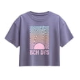 thumbnail image 1 of Instant Message - Bch Dys Abstract Sunset - Youth Girls Boxy T-Shirt, 1 of 5
