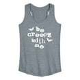 thumbnail image 1 of Instant Message - Be Creepy With Me - Women's Racerback Tank Top, 1 of 5