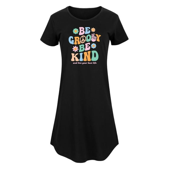 Instant Message - Be Goovy Be Kind; and Live Your Best Life - Women's Any Way Dress