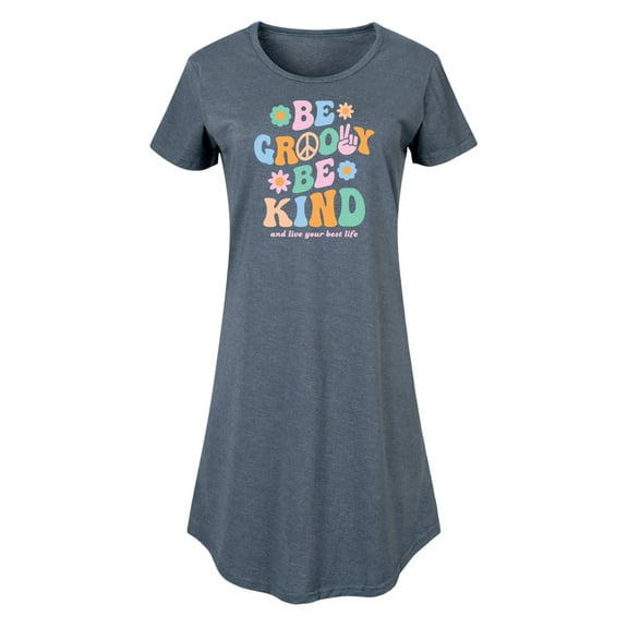 Instant Message - Be Goovy Be Kind; and Live Your Best Life - Women's Any Way Dress