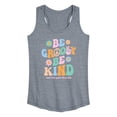 thumbnail image 1 of Instant Message - Be Goovy Be Kind; and Live Your Best Life - Women's Racerback Tank Top, 1 of 6