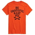 thumbnail image 1 of Instant Message - Be Grateful And Eat Pie - Men's Short Sleeve Graphic T-Shirt, 1 of 5