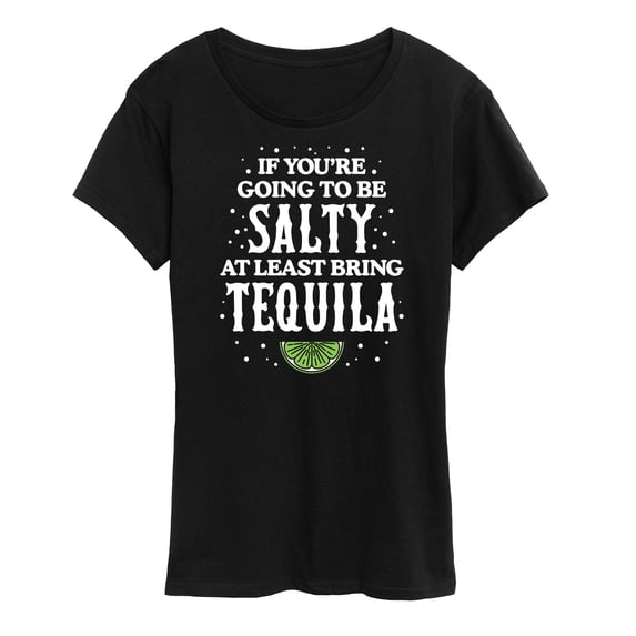 Instant Message - Be Salty - Cinco De Mayo - Women's Short Sleeve Graphic T-Shirt
