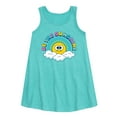 thumbnail image 1 of Instant Message - Be The Sunshine Rainbow   - Toddler & Youth Girls A-line Dress, 1 of 5