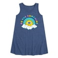 thumbnail image 1 of Instant Message - Be The Sunshine Rainbow   - Toddler & Youth Girls A-line Dress, 1 of 6