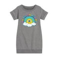 thumbnail image 1 of Instant Message - Be The Sunshine Rainbow   - Toddler & Youth Girls Fleece Dress, 1 of 1