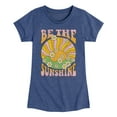 thumbnail image 1 of Instant Message - Be The Sunshine   - Toddler & Youth Girls Short Sleeve Graphic T-Shirt, 1 of 6