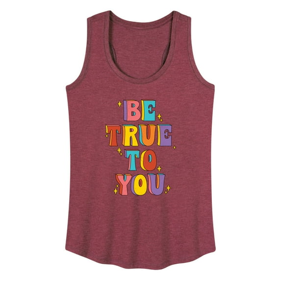 Instant Message - Be True To You - Women's Racerback Tank Top