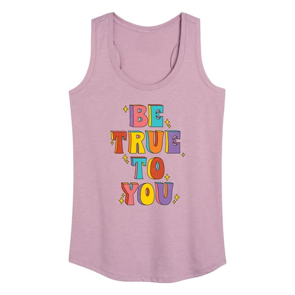 Instant Message - Be True To You - Women's Racerback Tank Top