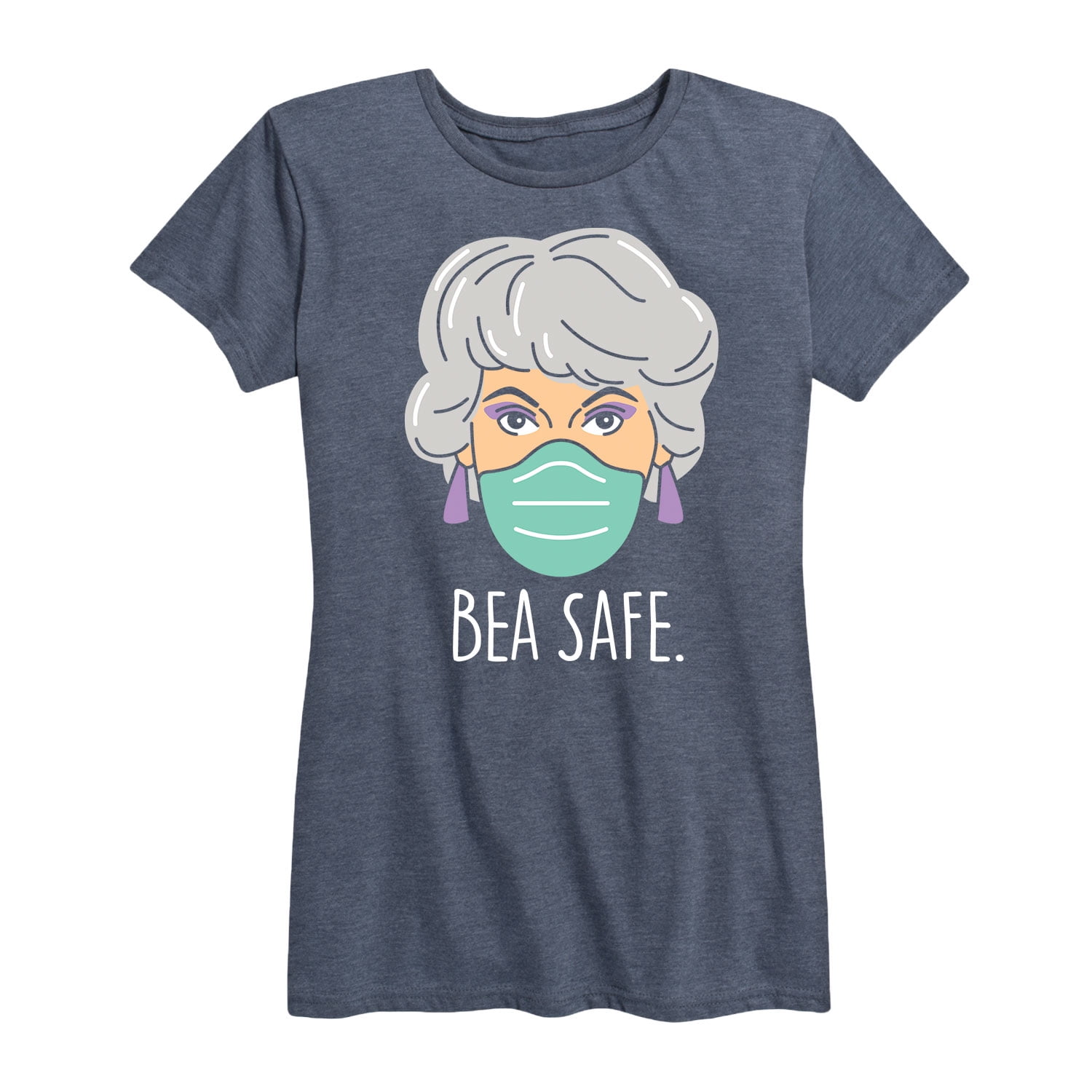Instant Message Bea Safe Women s Short Sleeve Graphic T Shirt