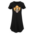 thumbnail image 1 of Instant Message - Beach Cowgirl Skull - Women's Any Way Dress, 1 of 7