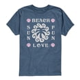 thumbnail image 1 of Instant Message - Beach Love Sun Fun - Youth Boys Short Sleeve Graphic T-Shirt, 1 of 5
