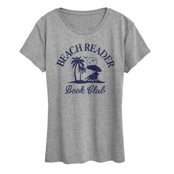 Instant Message - Beach Reader Book Club - Women's Short Sleeve Graphic T-Shirt
