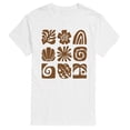 thumbnail image 1 of Instant Message - Beach Squares Short Sleeve Graphic T-Shirt, 1 of 5