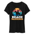 thumbnail image 1 of Instant Message - Beach Wanderer Cowgirl - Women's Short Sleeve Graphic T-Shirt, 1 of 6