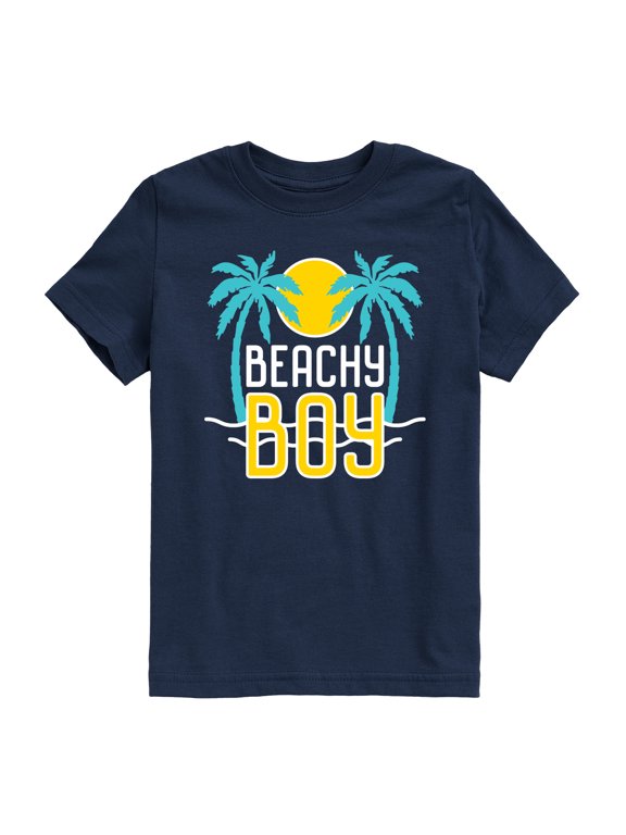 - Beachy Boy Boys' Short Sleeve Graphic T-Shirt