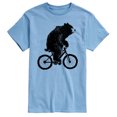 thumbnail image 1 of Instant Message - Bear On Bike - Men's Short Sleeve Graphic T-Shirt, 1 of 6