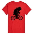 thumbnail image 1 of Instant Message - Bear On Bike - Men's Short Sleeve Graphic T-Shirt, 1 of 6