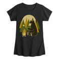 thumbnail image 1 of Instant Message - Bear Roasting Marshmallows - Toddler & Youth Girls Short Sleeve Graphic T-Shirt, 1 of 6
