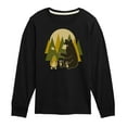 thumbnail image 1 of Instant Message - Bear Roasting Marshmallows - Toddler & Youth Long Sleeve Graphic T-Shirt, 1 of 6