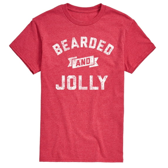 Instant Message - Bearded And Jolly - Men's Short Sleeve Graphic T-Shirt