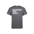 thumbnail image 1 of Instant Message - Bearded And Jolly - Men's Short Sleeve Graphic T-Shirt, 1 of 5