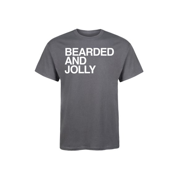 Instant Message - Bearded And Jolly - Men's Short Sleeve Graphic T-Shirt