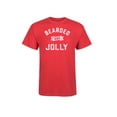 thumbnail image 1 of Instant Message - Bearded And Jolly - Men's Short Sleeve Graphic T-Shirt, 1 of 5