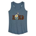 thumbnail image 1 of Instant Message - Bee Kind Flower - Women's Racerback Tank Top, 1 of 6