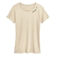 thumbnail image 1 of Instant Message - Bee Kind Neck Short Sleeve Graphic T-Shirt, 1 of 5