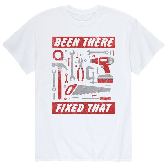 Instant Message - Been There Fixed That - Men's Short Sleeve Graphic T-Shirt