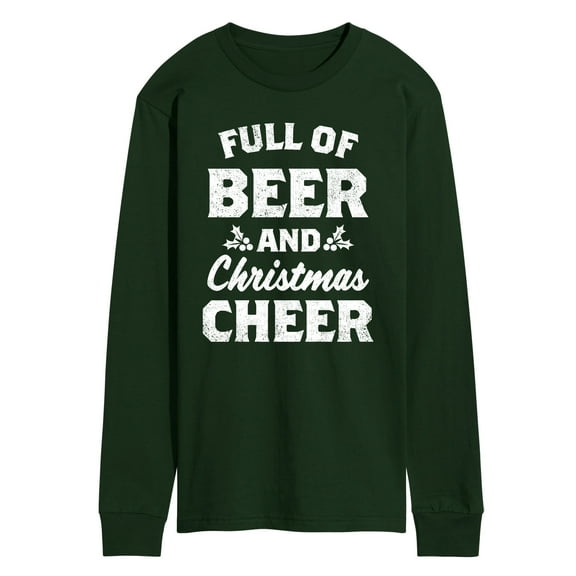 Instant Message - Beer And Cheer - Men's Long Sleeve Graphic T-Shirt