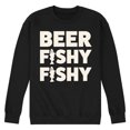 thumbnail image 1 of Instant Message - Beer Fishy Fishy - Men's Crew Neck Fleece Pullover, 1 of 6