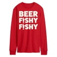 thumbnail image 1 of Instant Message - Beer Fishy Fishy - Men's Long Sleeve T-Shirt, 1 of 5