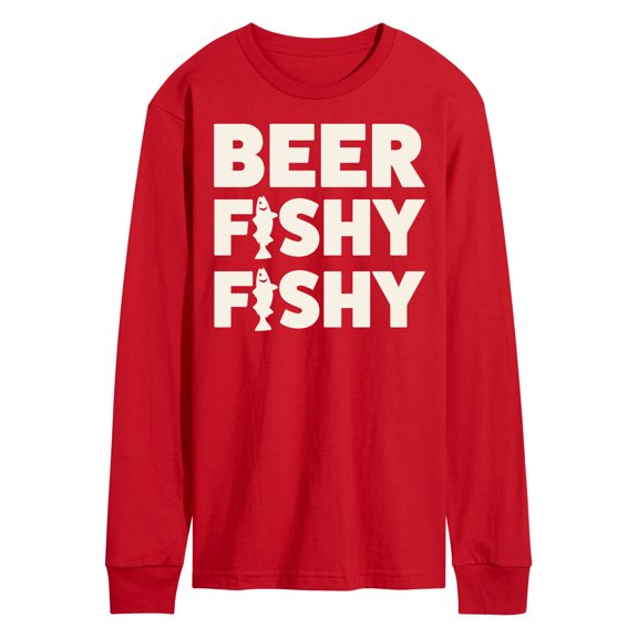 Instant Message - Beer Fishy Fishy - Men's Long Sleeve T-Shirt