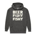 thumbnail image 1 of Instant Message - Beer Fishy Fishy - Men's Pullover Hooded Fleece Sweatshirt, 1 of 6