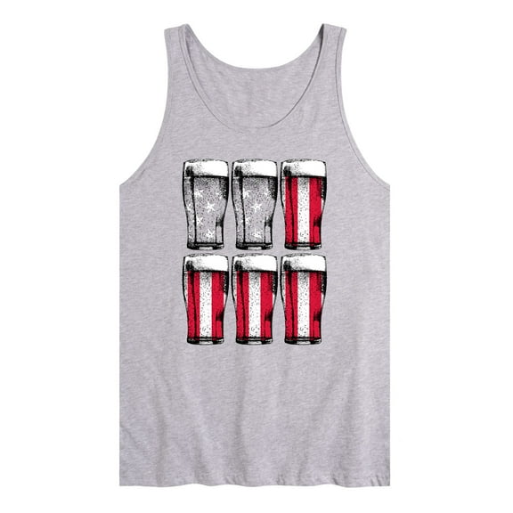 Instant Message - Beer Flag - Men's Jersey Graphic Tank