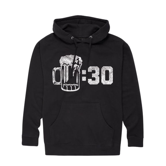 Instant Message - Beer Thirty - Adult Pullover Hooded Fleece Sweatshirt