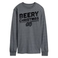 thumbnail image 1 of Instant Message - Beery Christmas - Men's Long Sleeve T-Shirt, 1 of 5