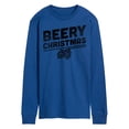 thumbnail image 1 of Instant Message - Beery Christmas - Men's Long Sleeve T-Shirt, 1 of 5