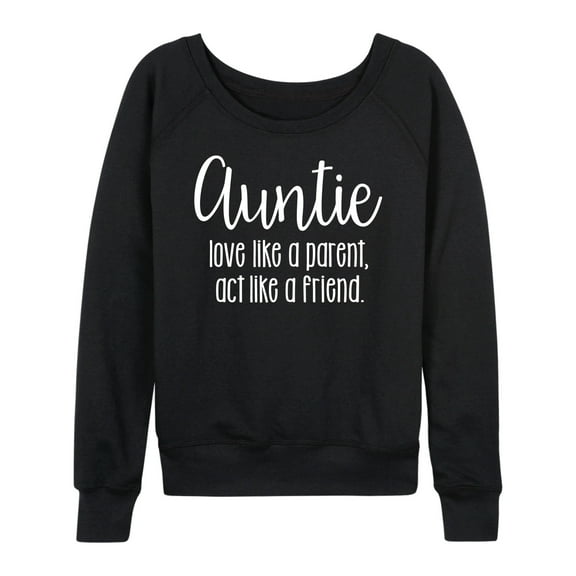 Instant Message - Being An Aunt Priceless - Women's Lightweight French Terry Long Sleeve Shirt