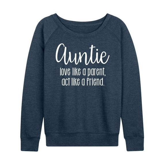 Instant Message - Being An Aunt Priceless - Women's Lightweight French Terry Long Sleeve Shirt